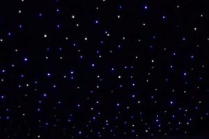 蓝白长亮满天星